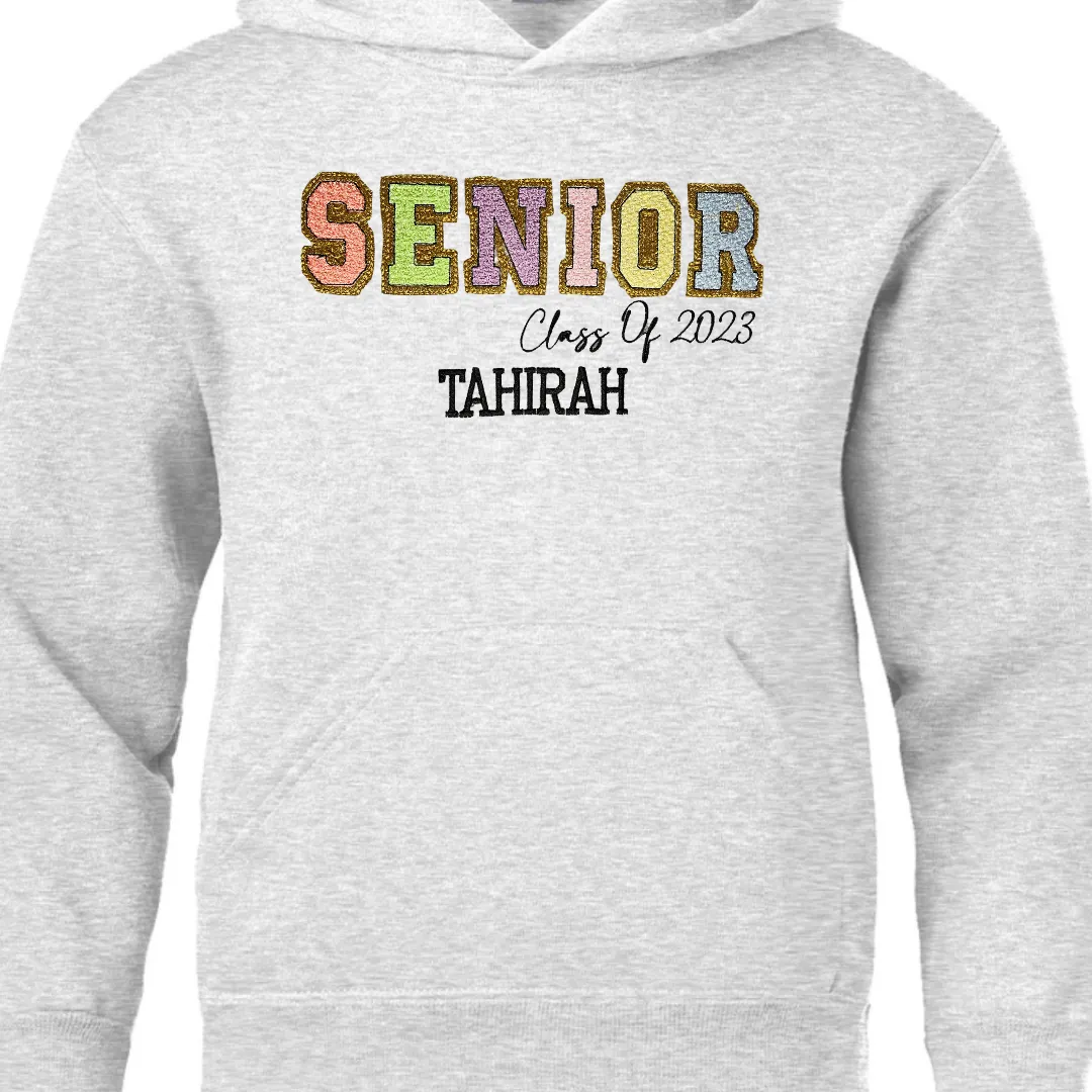 Adult Hoodie (w/ drawstrings) - Senior/Class of