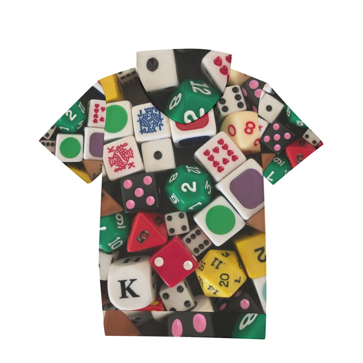 All-Over Print Men's T-Shirt With Hood | 190GSM Cotton