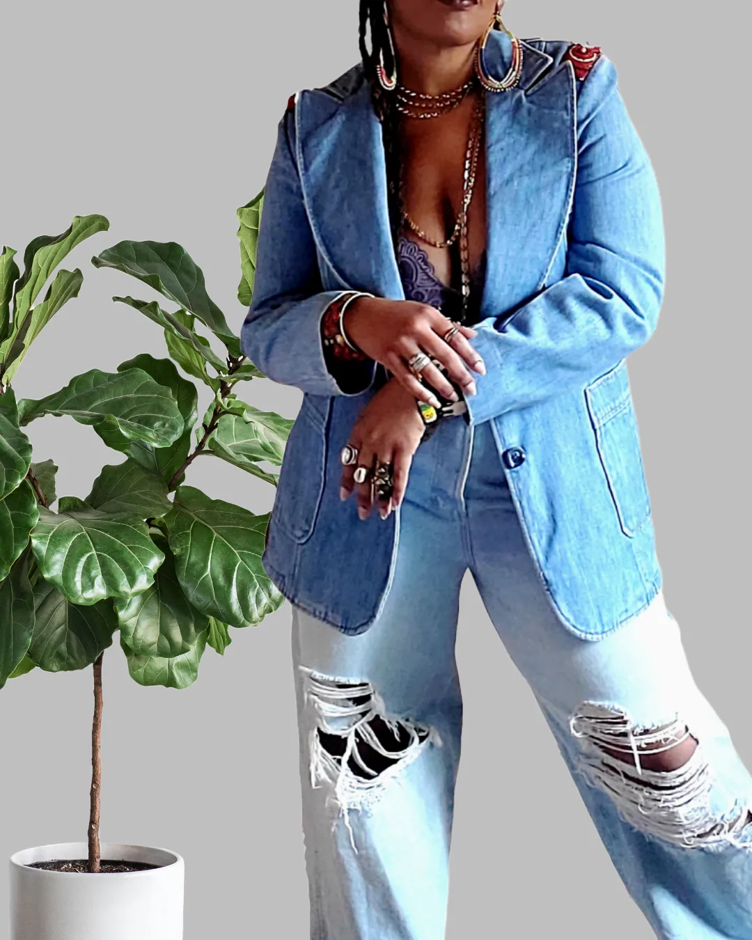 Barika Denim Jacket