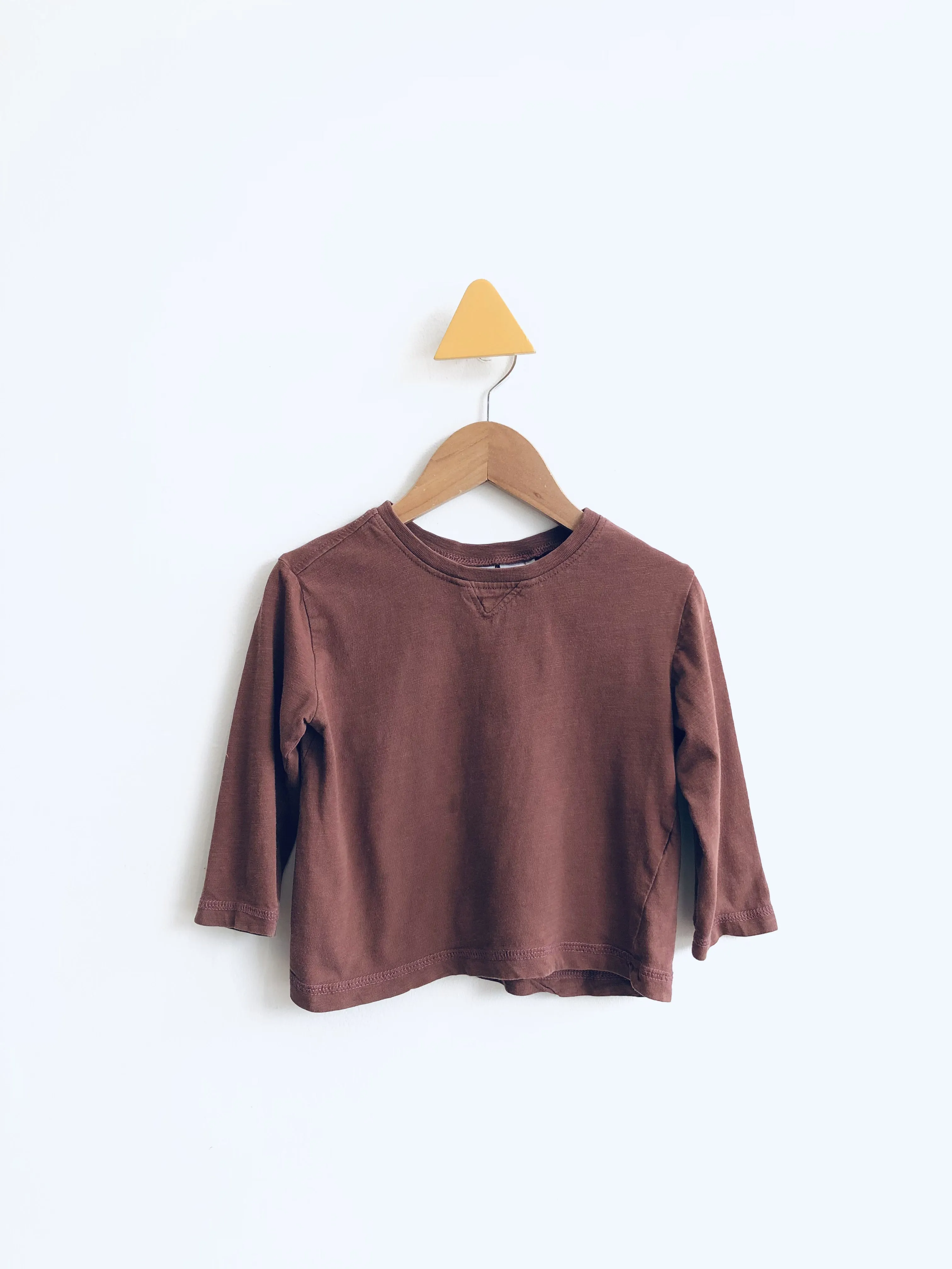 Basic Long Sleeve Top // 12-18M
