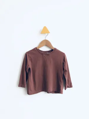 Basic Long Sleeve Top // 12-18M