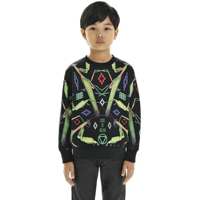 Boys Black 'Parr' Sweatshirt