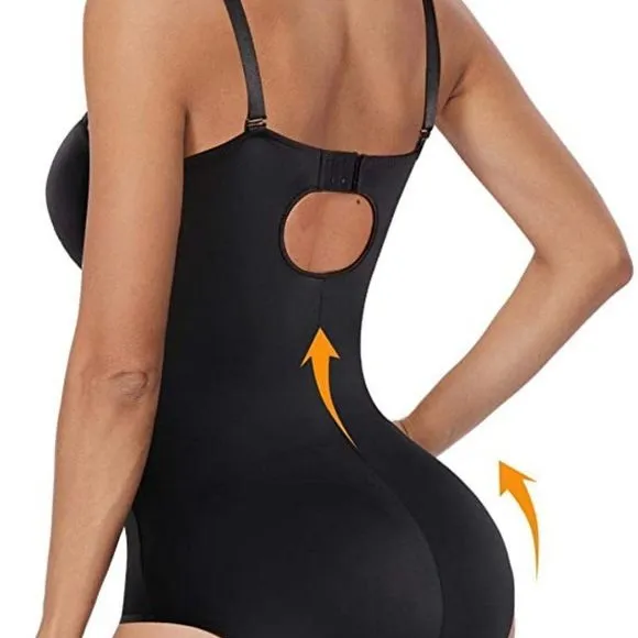 BRABIC Bodysuit Shapewear for Women Tummy Control Dress Backless Bodysuit