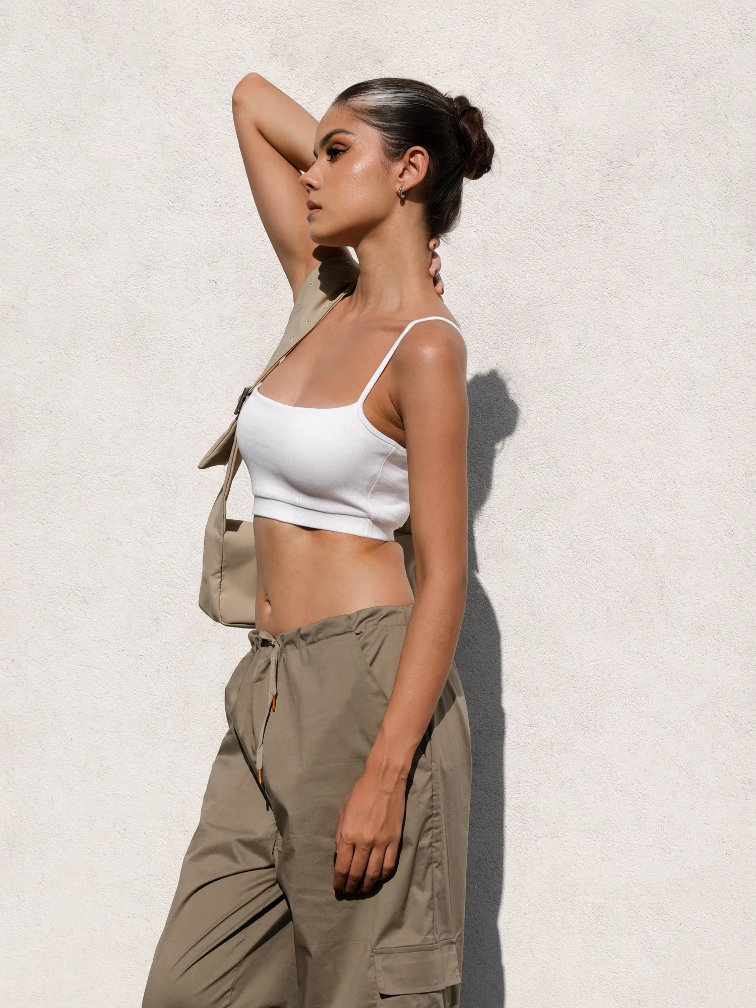 Bustier Detail Rib Top