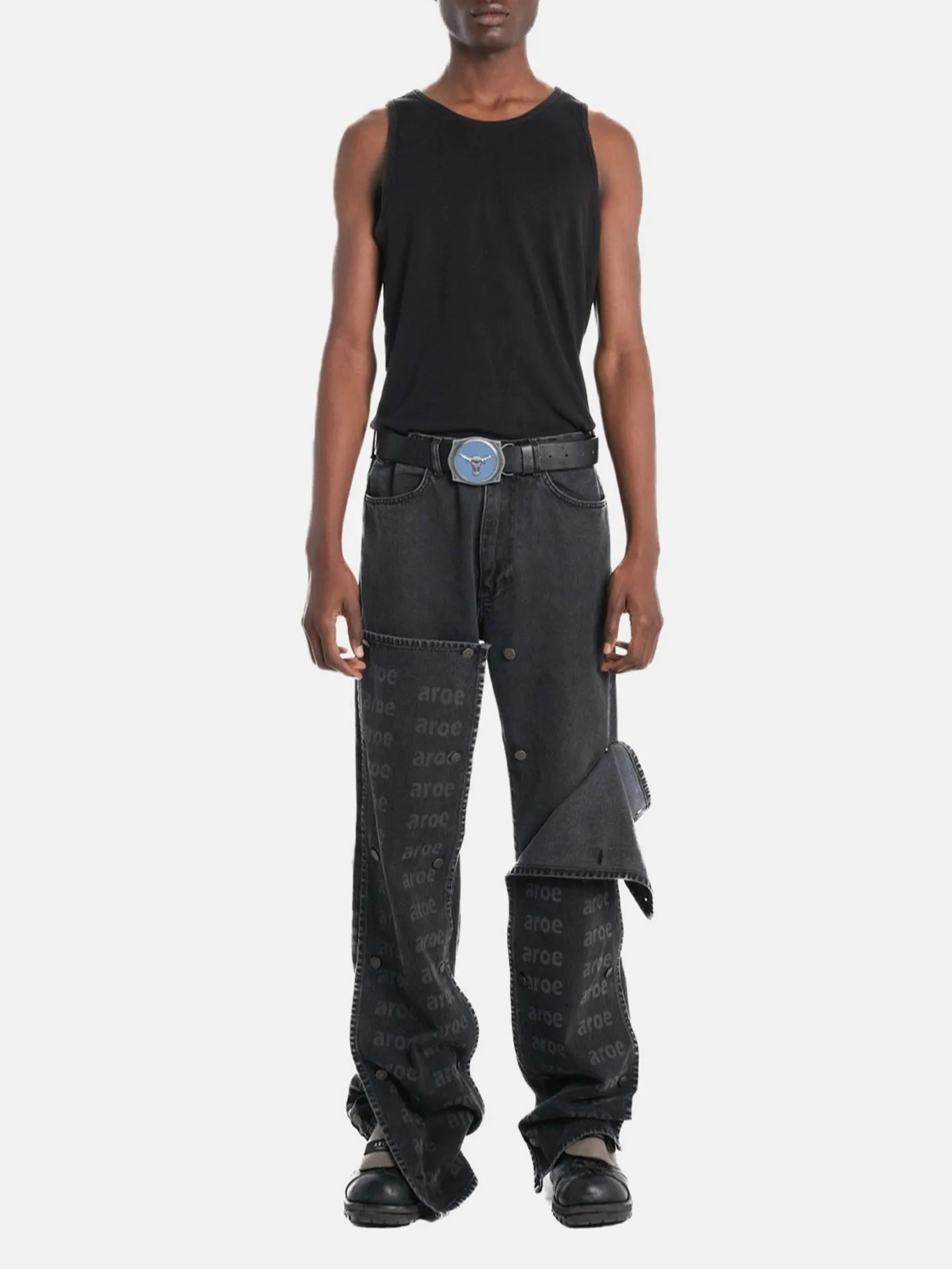 Button Pants - Anthracite