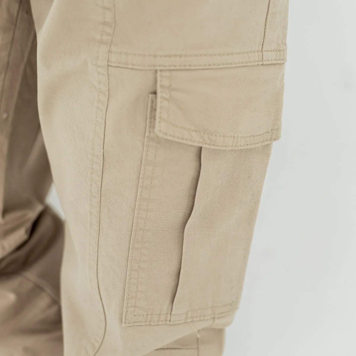 Cargo Pants . Beige