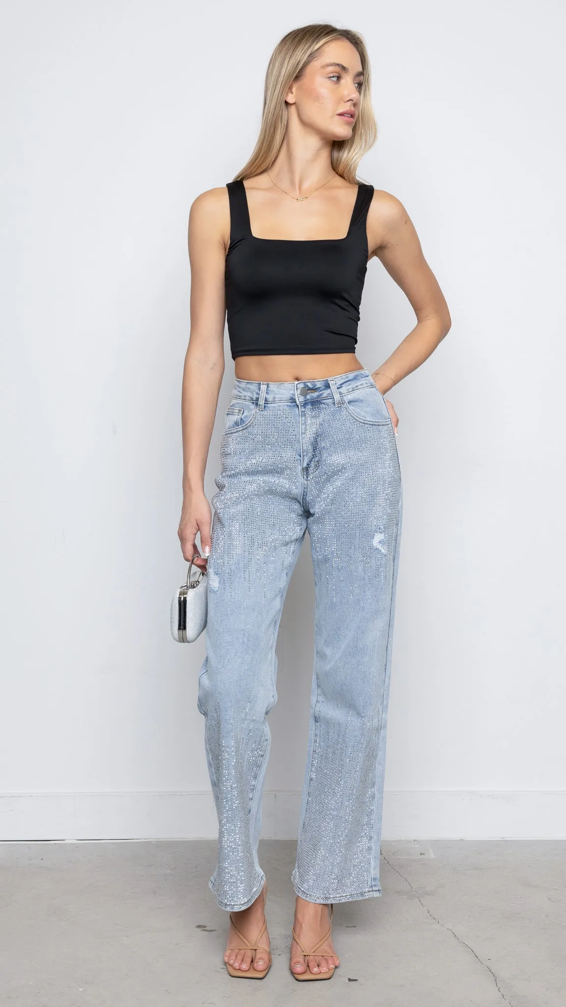 Ceiria Top in Black