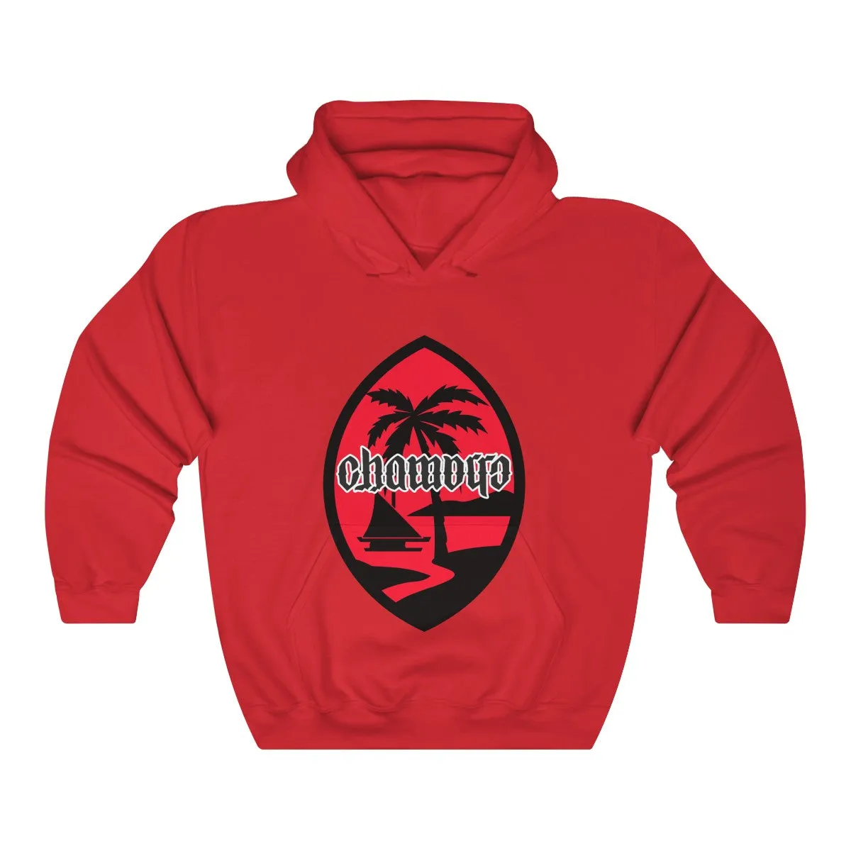 Chamorro 2020 Red Unisex Heavy Blend™ Hooded Sweatshirt