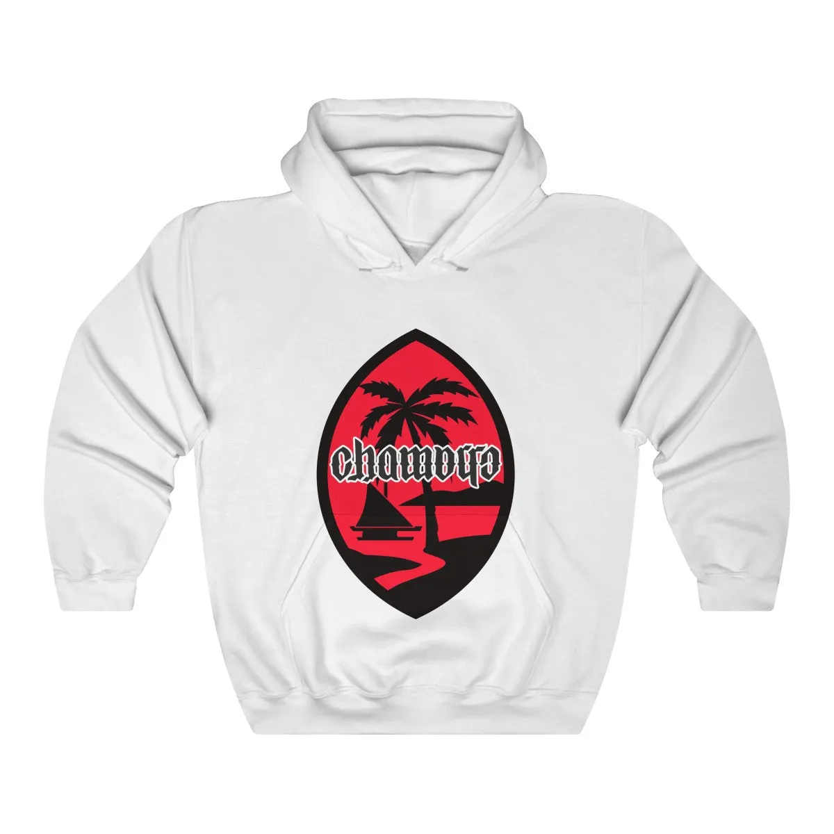 Chamorro 2020 Red Unisex Heavy Blend™ Hooded Sweatshirt