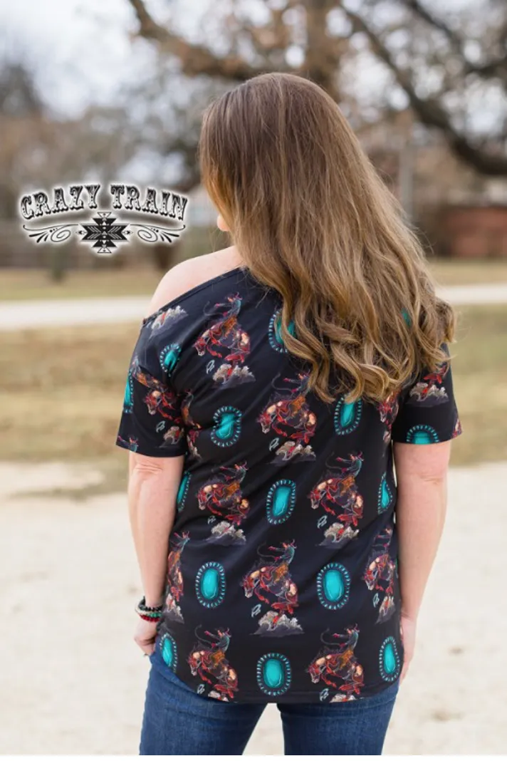 Concho Cowboy Top