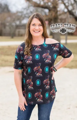 Concho Cowboy Top