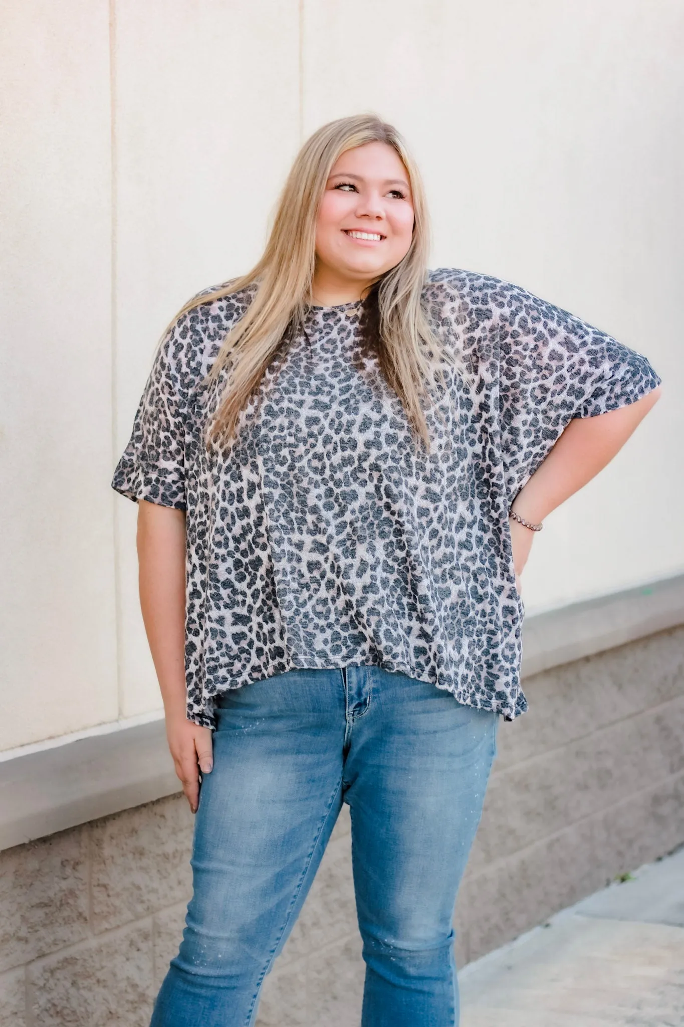 Count Me In Leopard Top