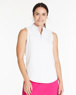 Courte Sleeveless Polo