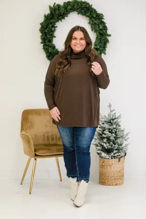 DB Feeling Forever Cowl Neck Top