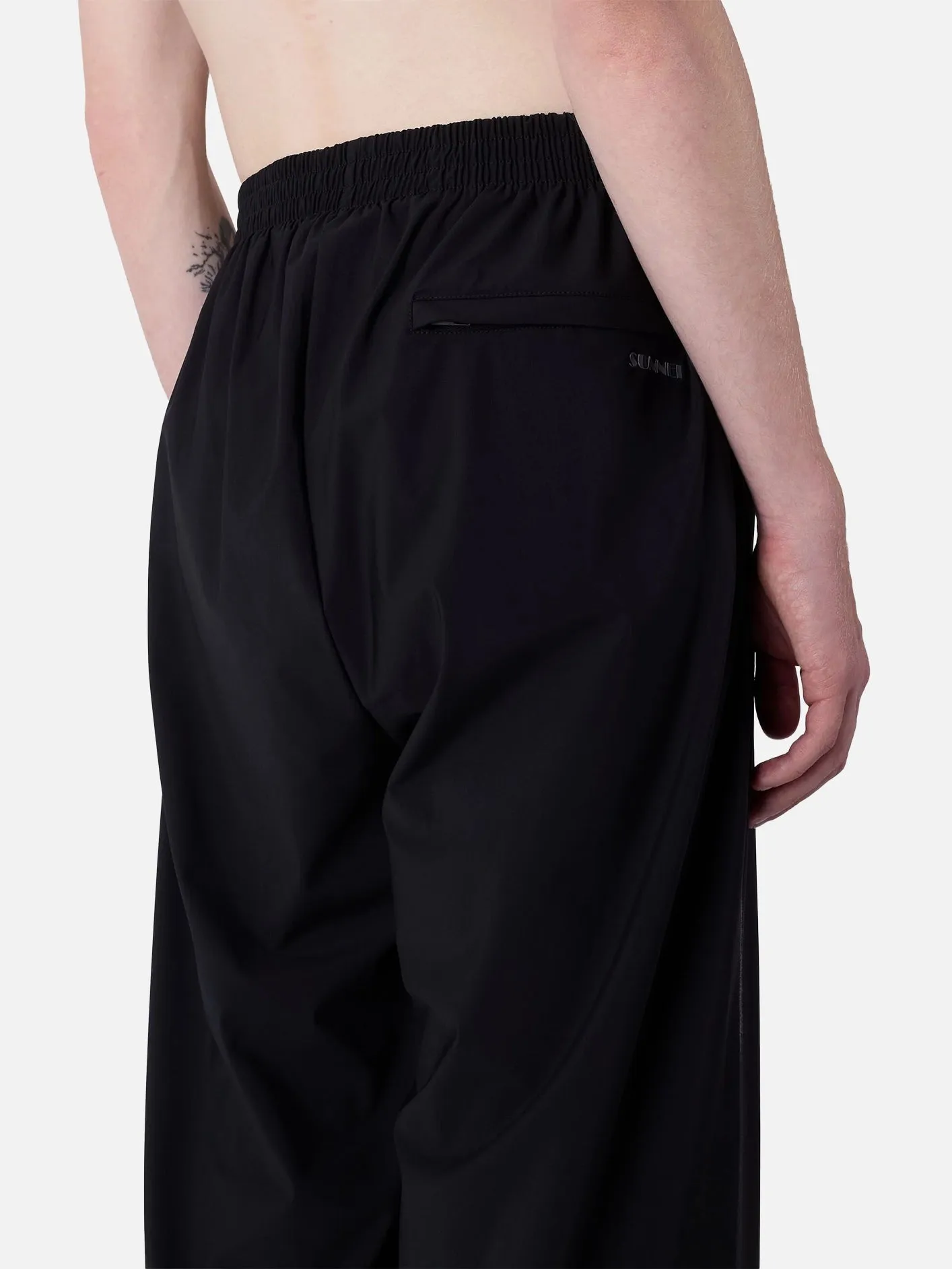 Elastic Pants - Black
