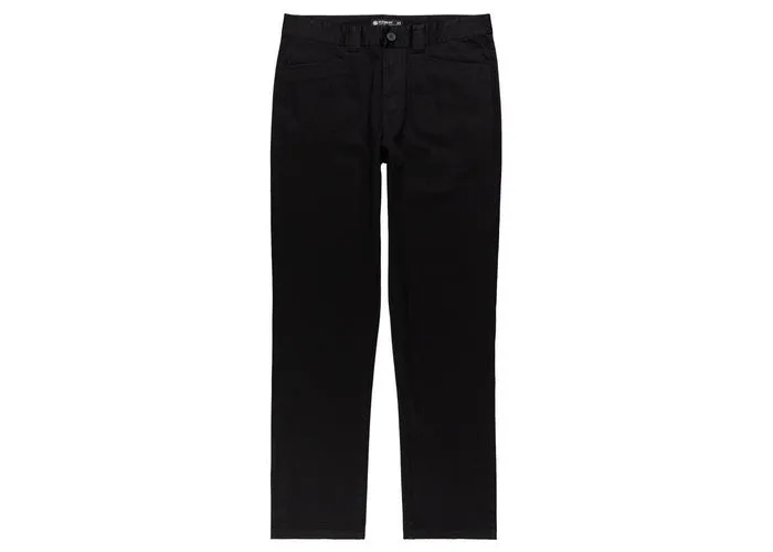 Element Sawyer Chino Pants Flint Black