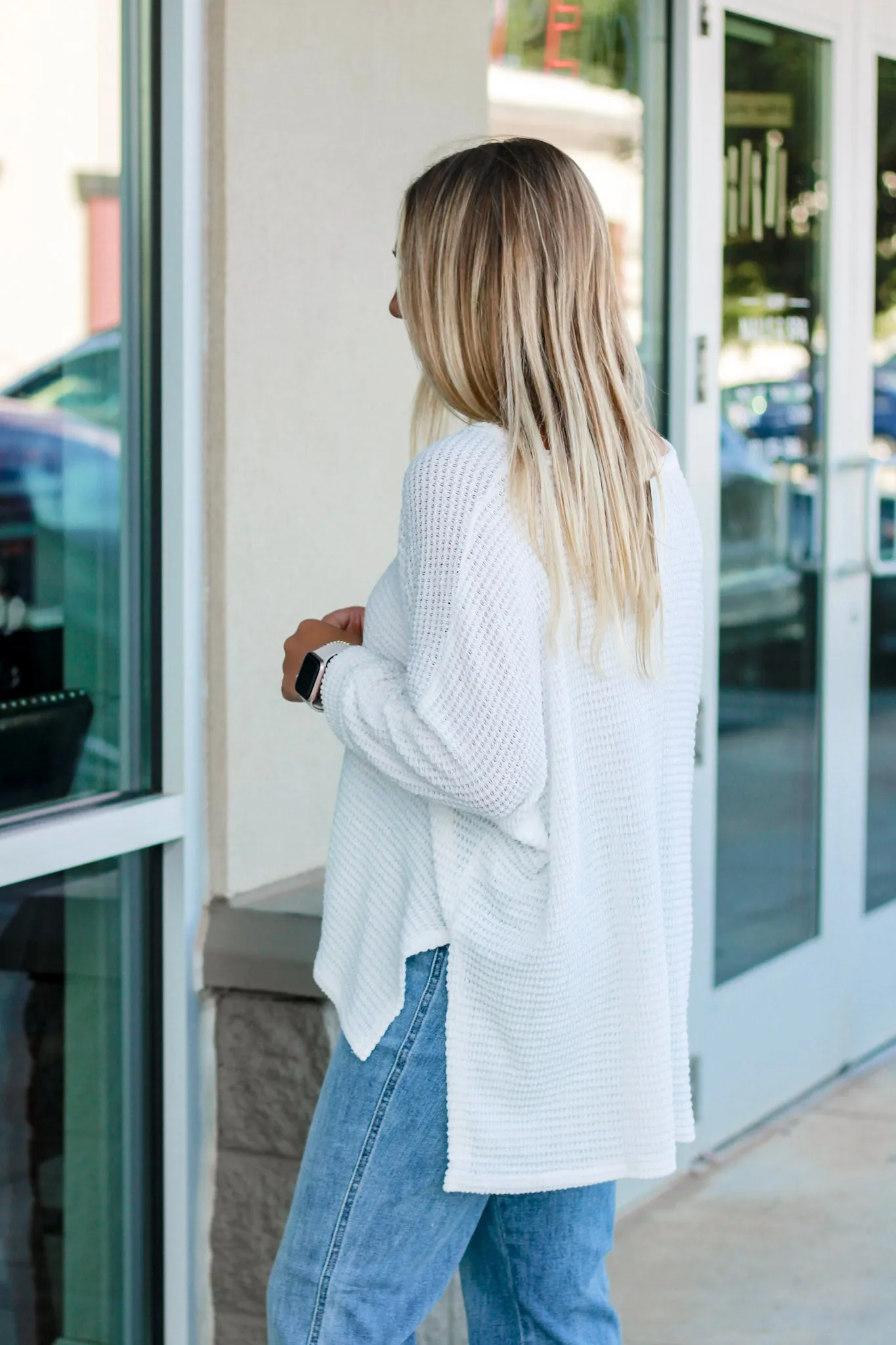 Feels Like Heaven Dolman Sleeve Top in Ivory