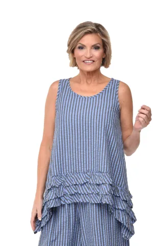 FINAL SALE CV3 Lily in Doyle Seersucker Stripe*