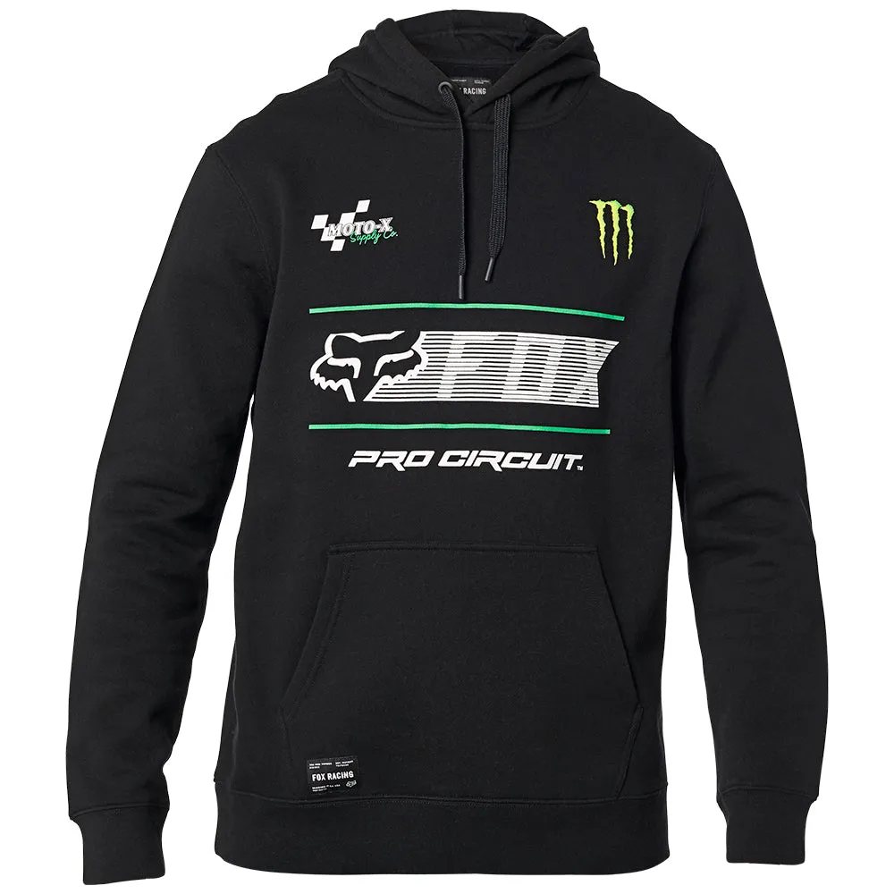 FOX PRO CIRCUIT PULLOVER CREW FLEECE [BLACK] S