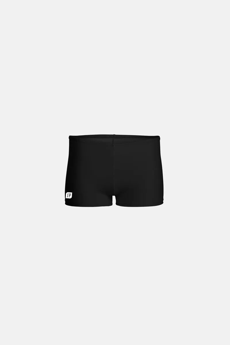 Girls Black Lycra Short