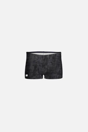 Girls Black Velvet Shorts