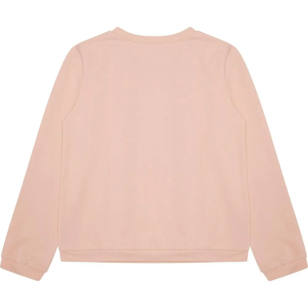 Girls Pale Pink Sweatshirt