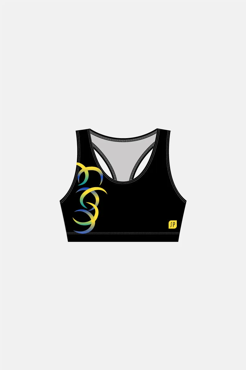 Girls REC Crop Top Black