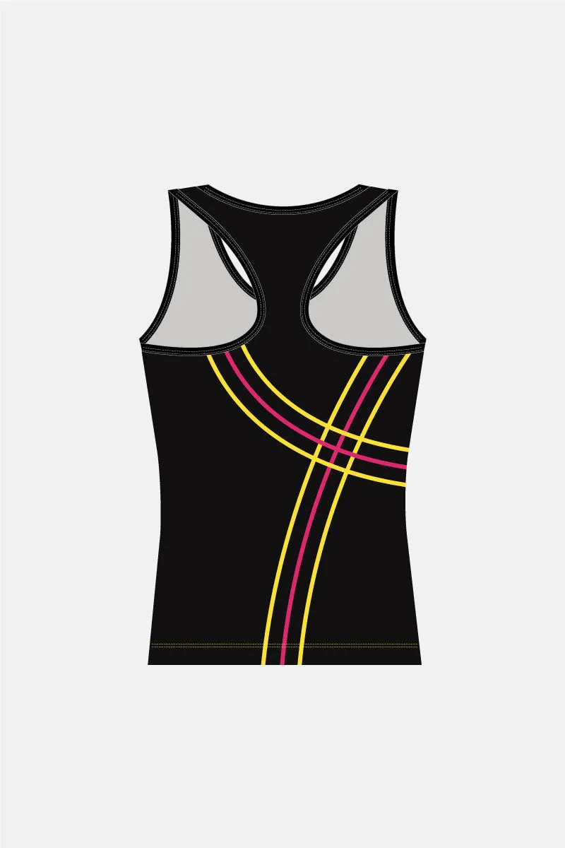 Girls Singlet Black
