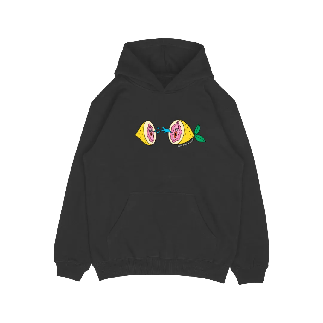 HOODIE BLACK - SEXE ORAL CITRON