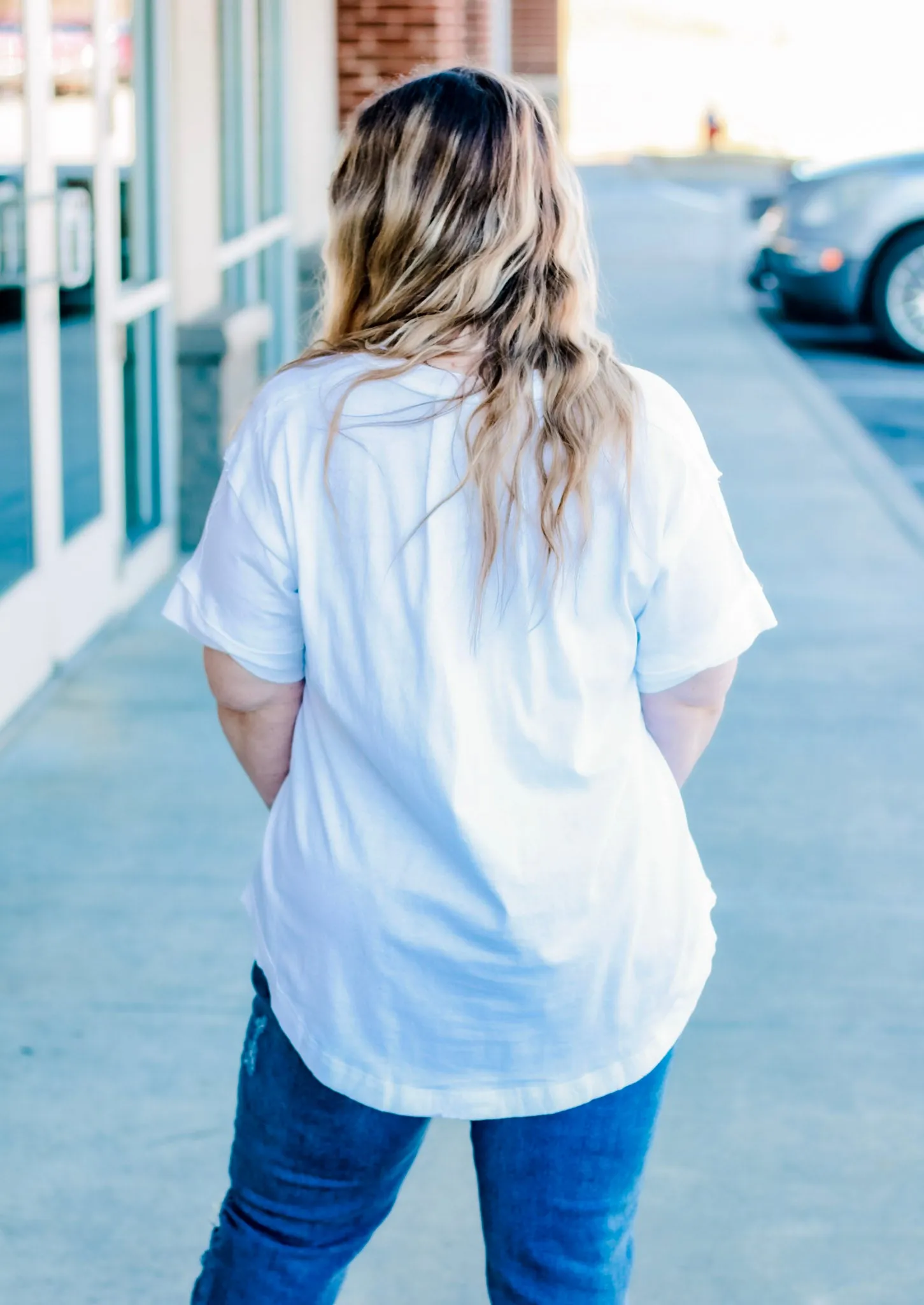 It's the Small Things Basic Top in White
