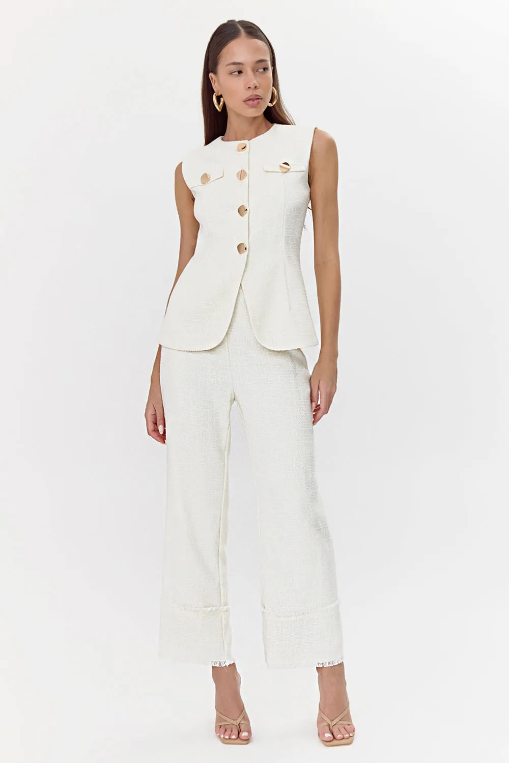 Jackie Tweed Vest