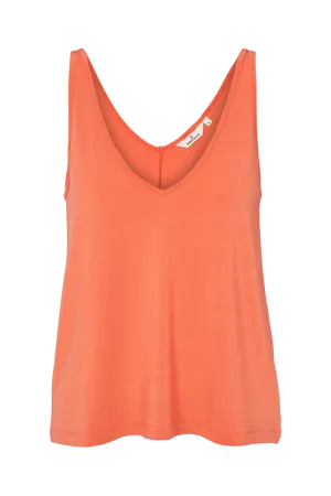 Jo V Tank - Tomato