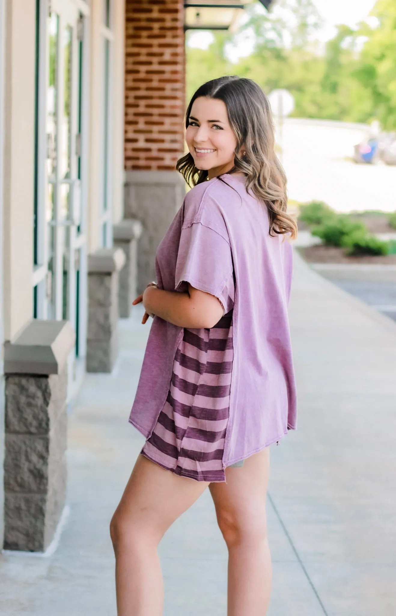 Just Striping Around in Purple