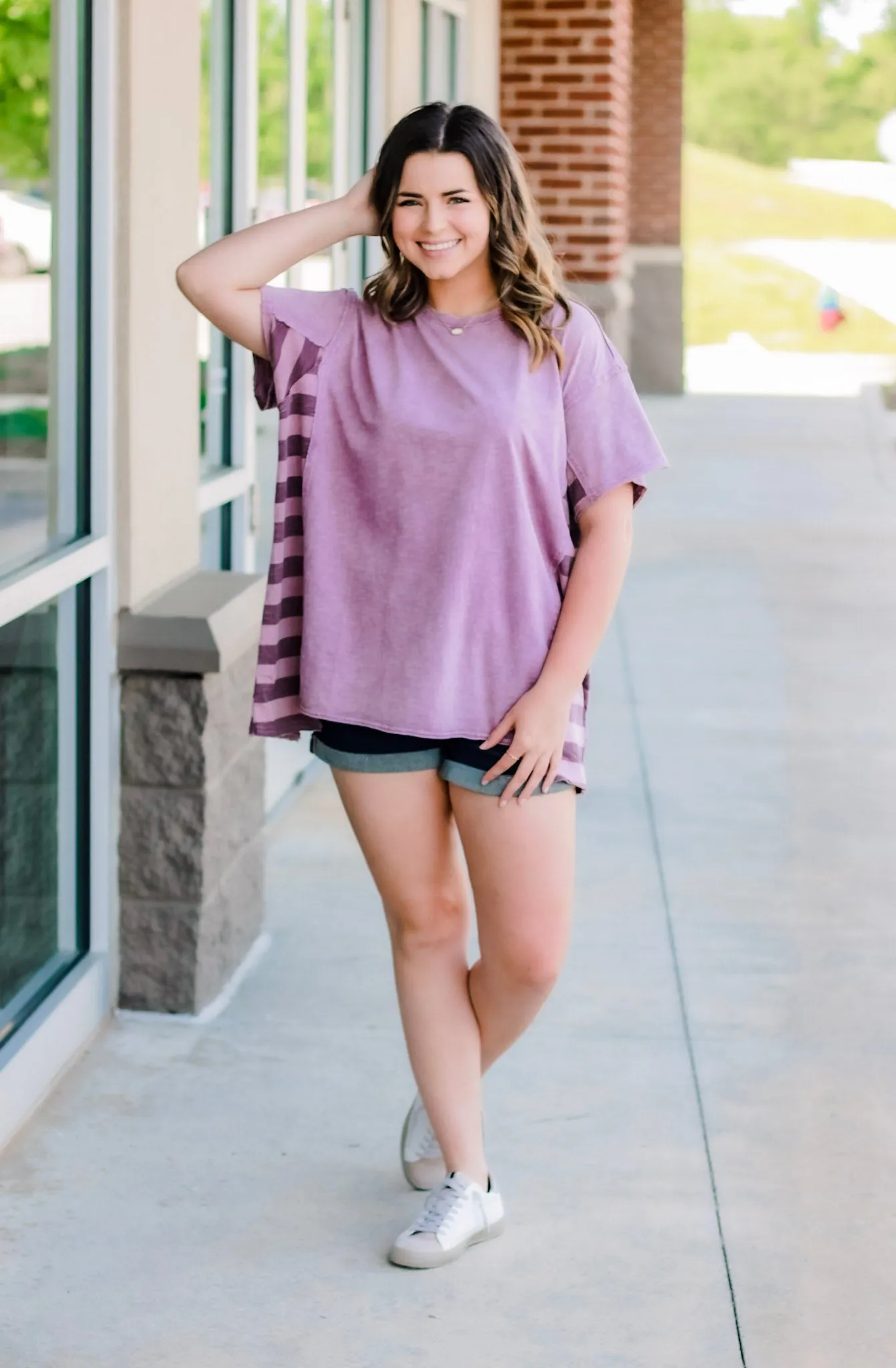 Just Striping Around in Purple