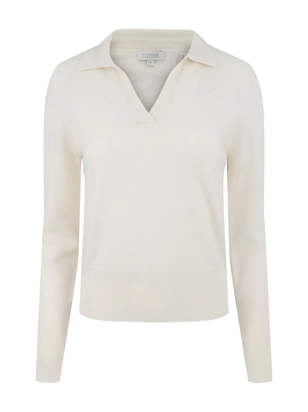 Kinross Cashmere Fitted Polo (More Colors)