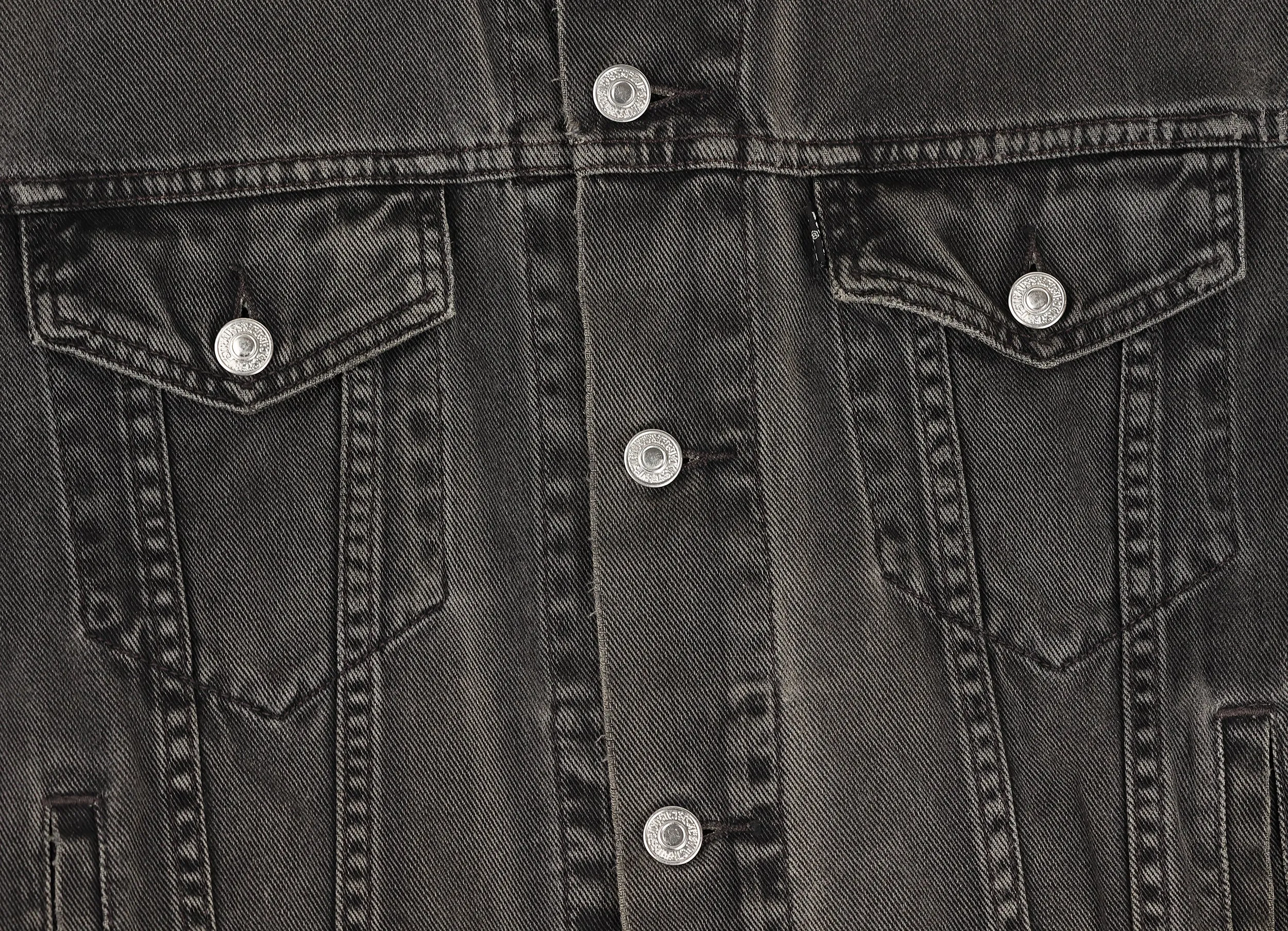 Levi's Black Tab Denim Jacket - Grey - M