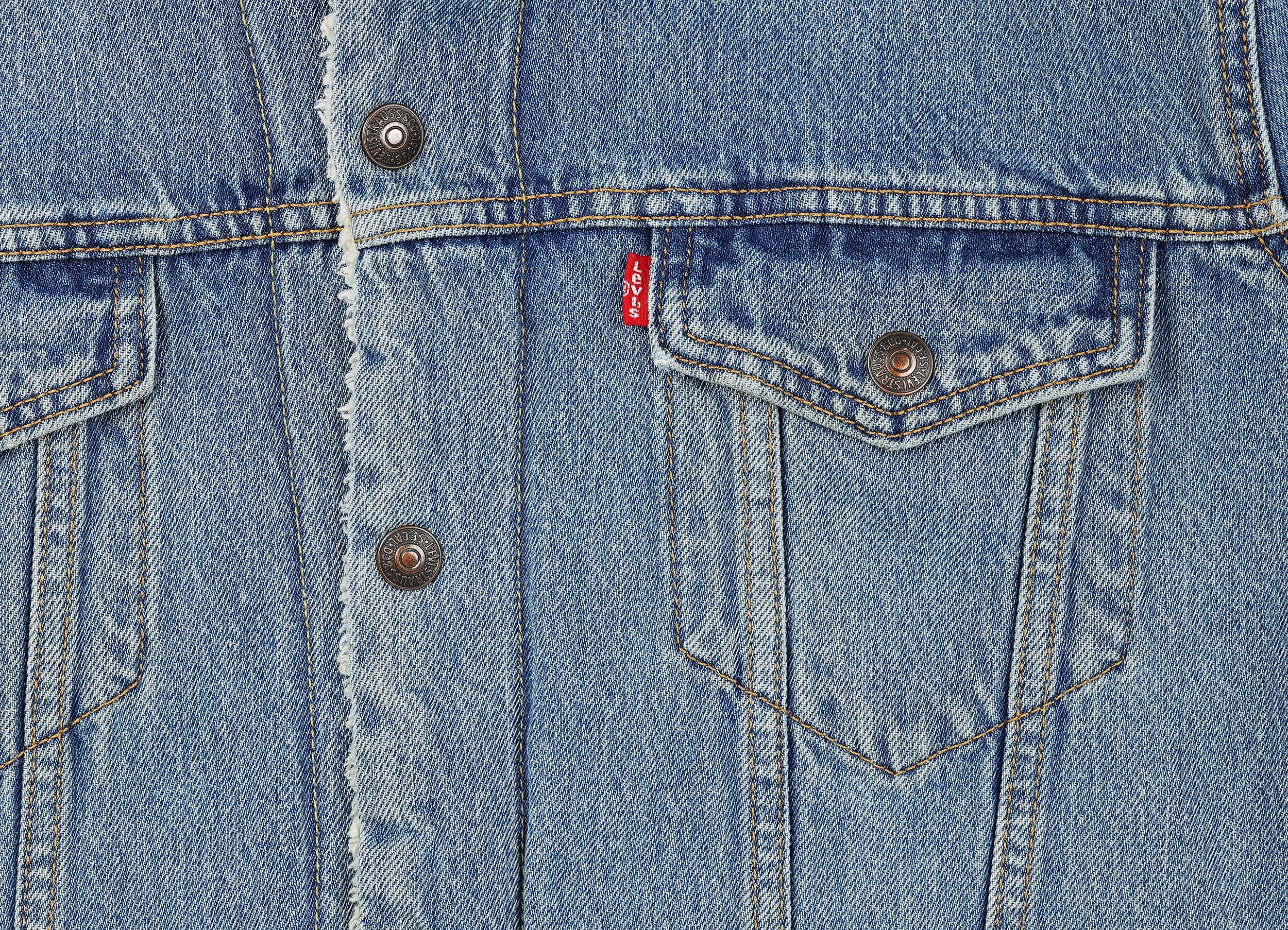Levi's Fleece Lined Winter Denim Jacket - Blue - M