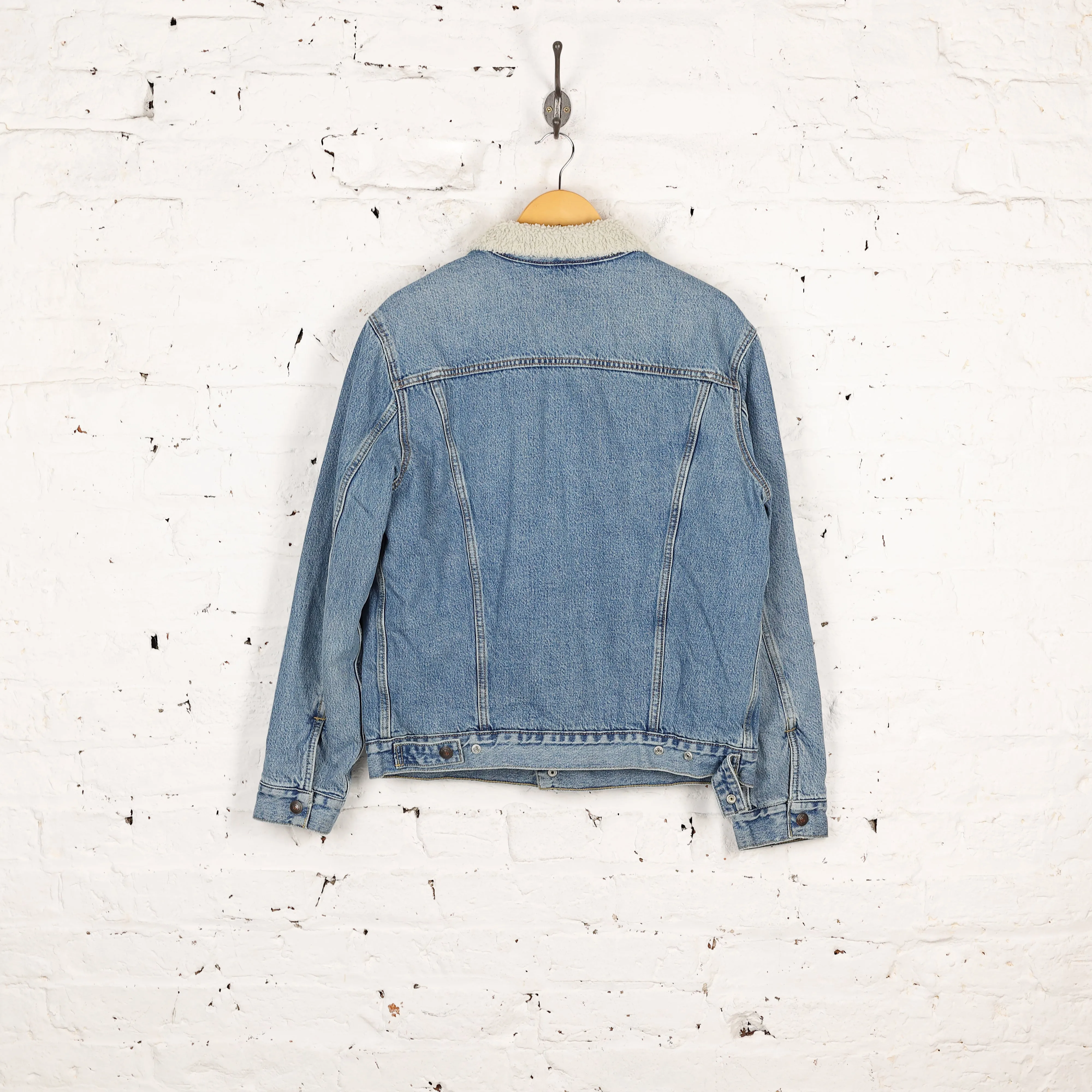 Levi's Fleece Lined Winter Denim Jacket - Blue - M