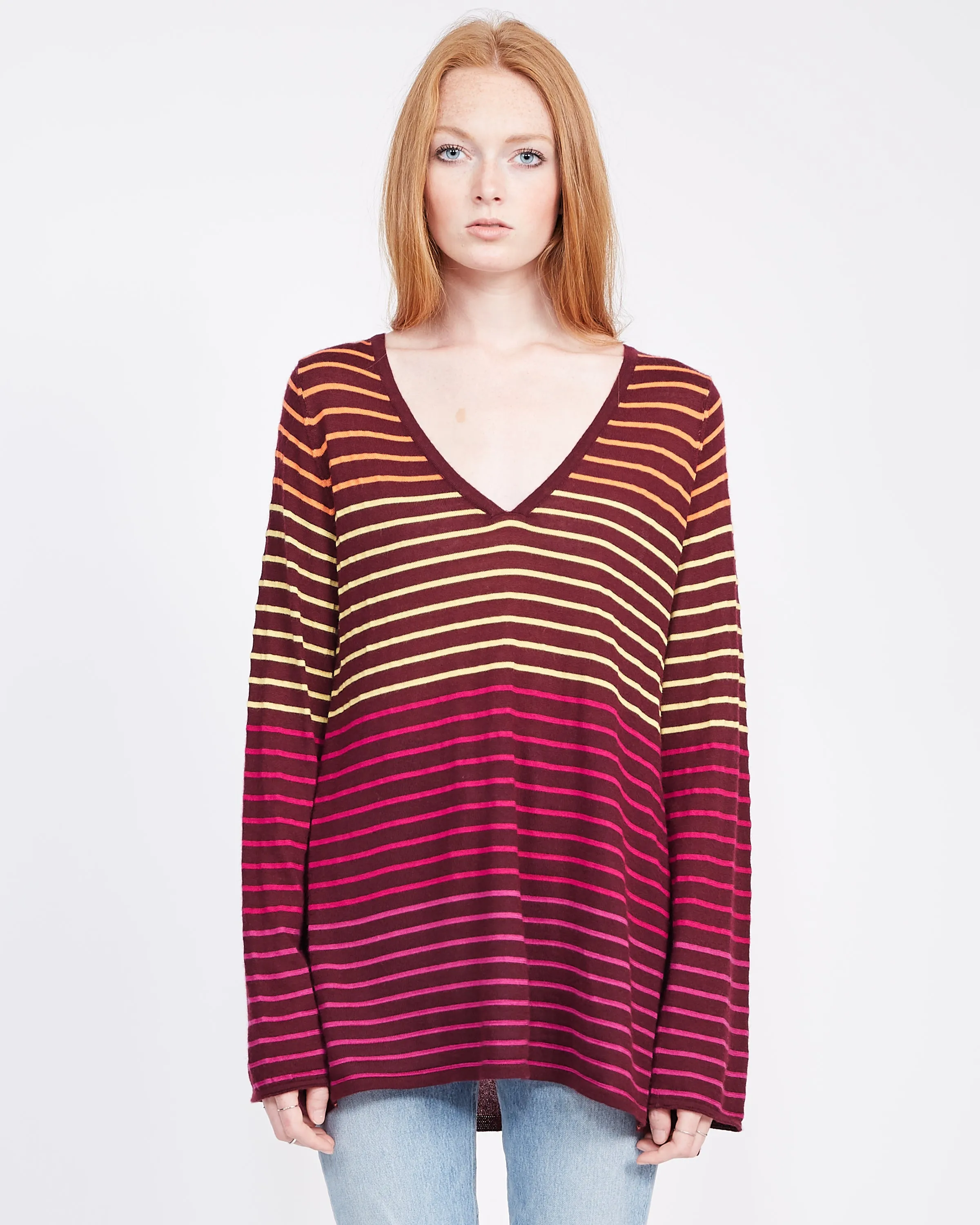 Loretta Cashmere Stripe