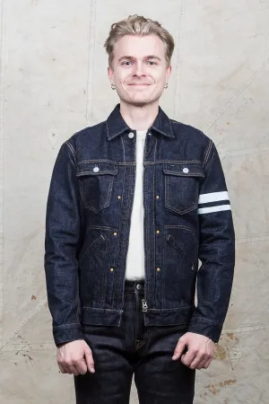 Momotaro 03-115 Front Zip Denim Jacket