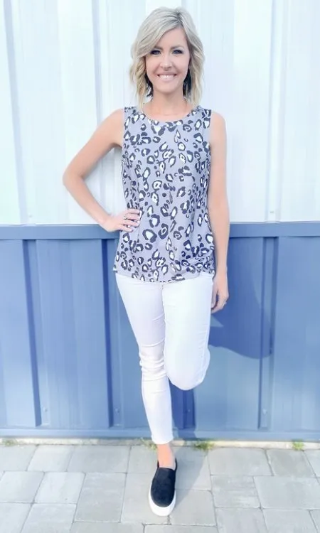 My Kinda Wild Leopard Tank