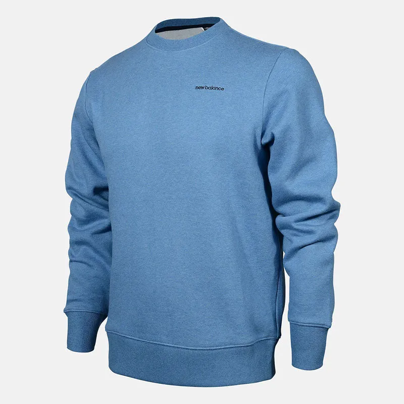 New Balance Mens Volume Fleece Core Crew