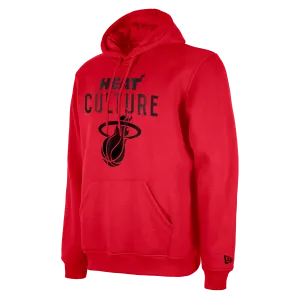 New Era HEAT Culture: Blood Red Wordmark Hoodie