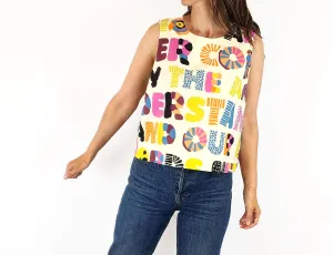 Obus writing print top size 8