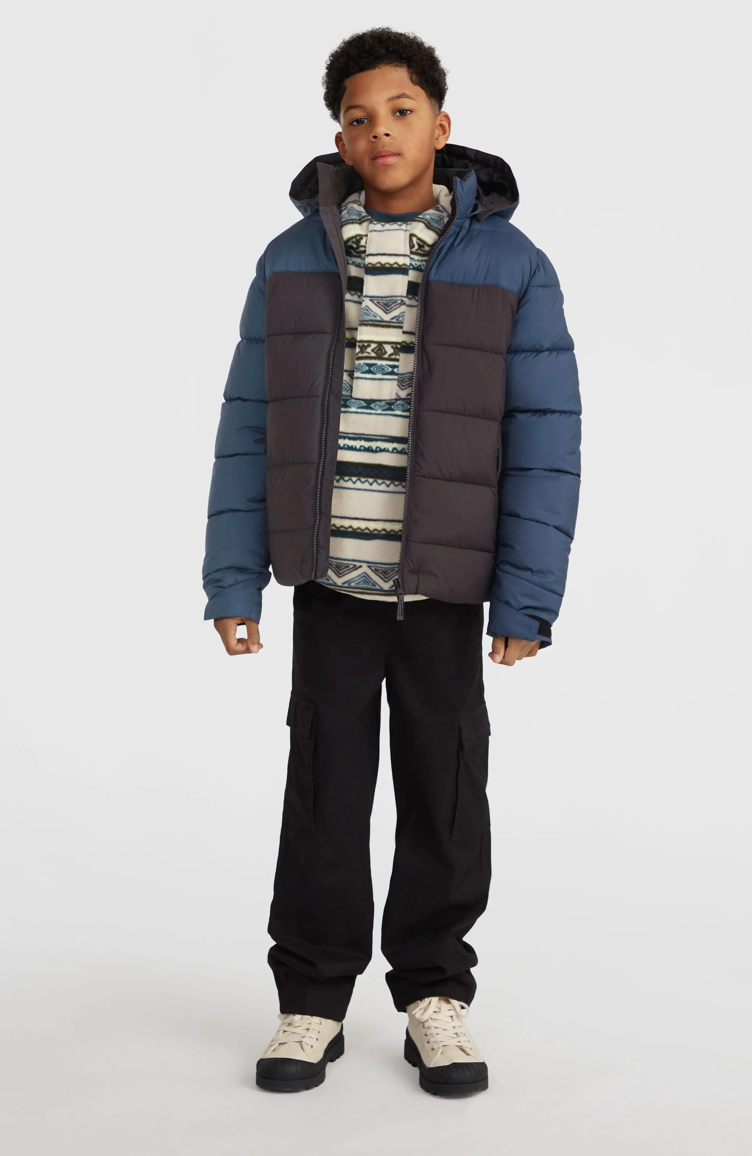O'Riginals Steppjacke | Alma Steel Colour Block