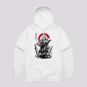 Pirate Hunter Swordsman Sumi-e Hoodie
