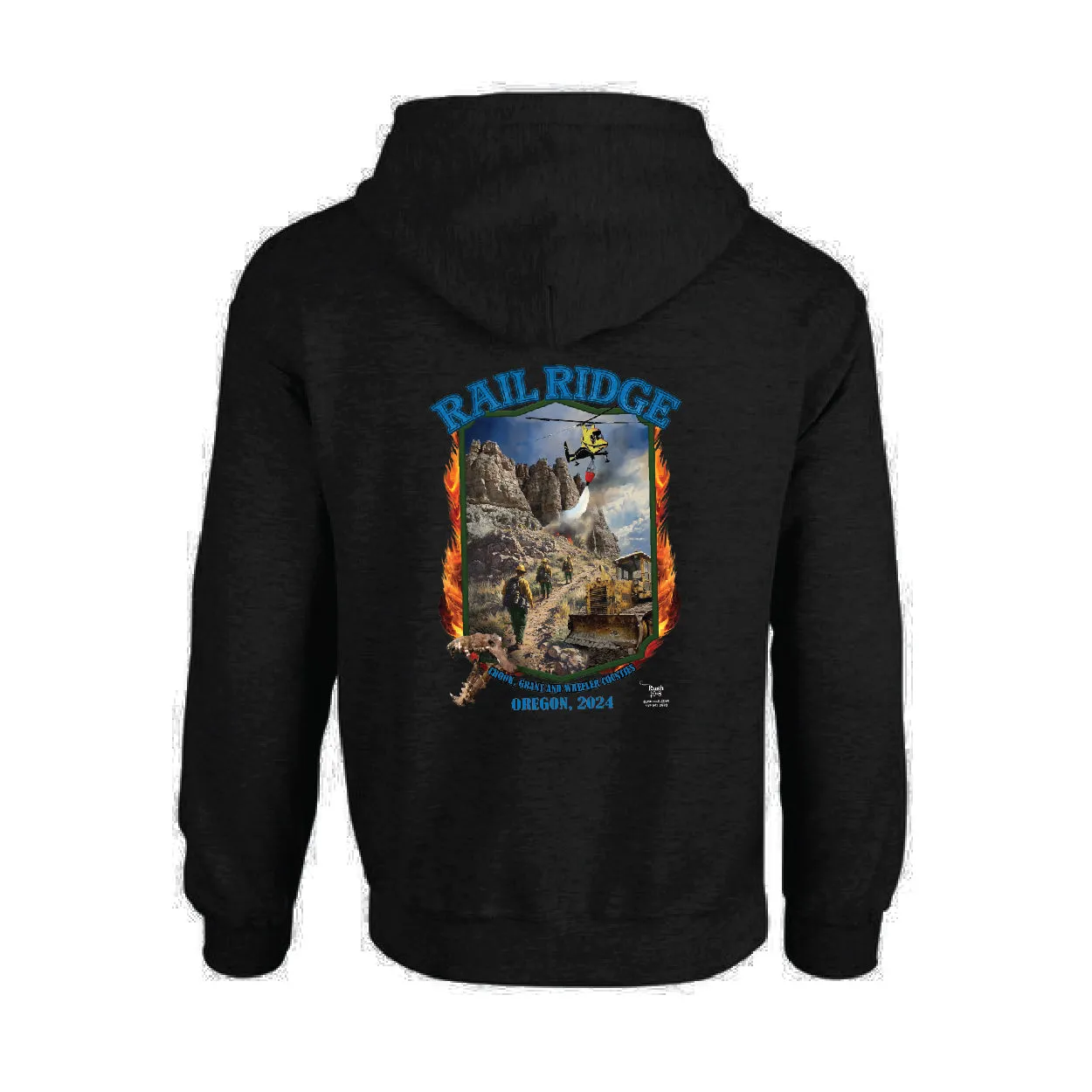 RAIL RIDGE FIRE HOODIE