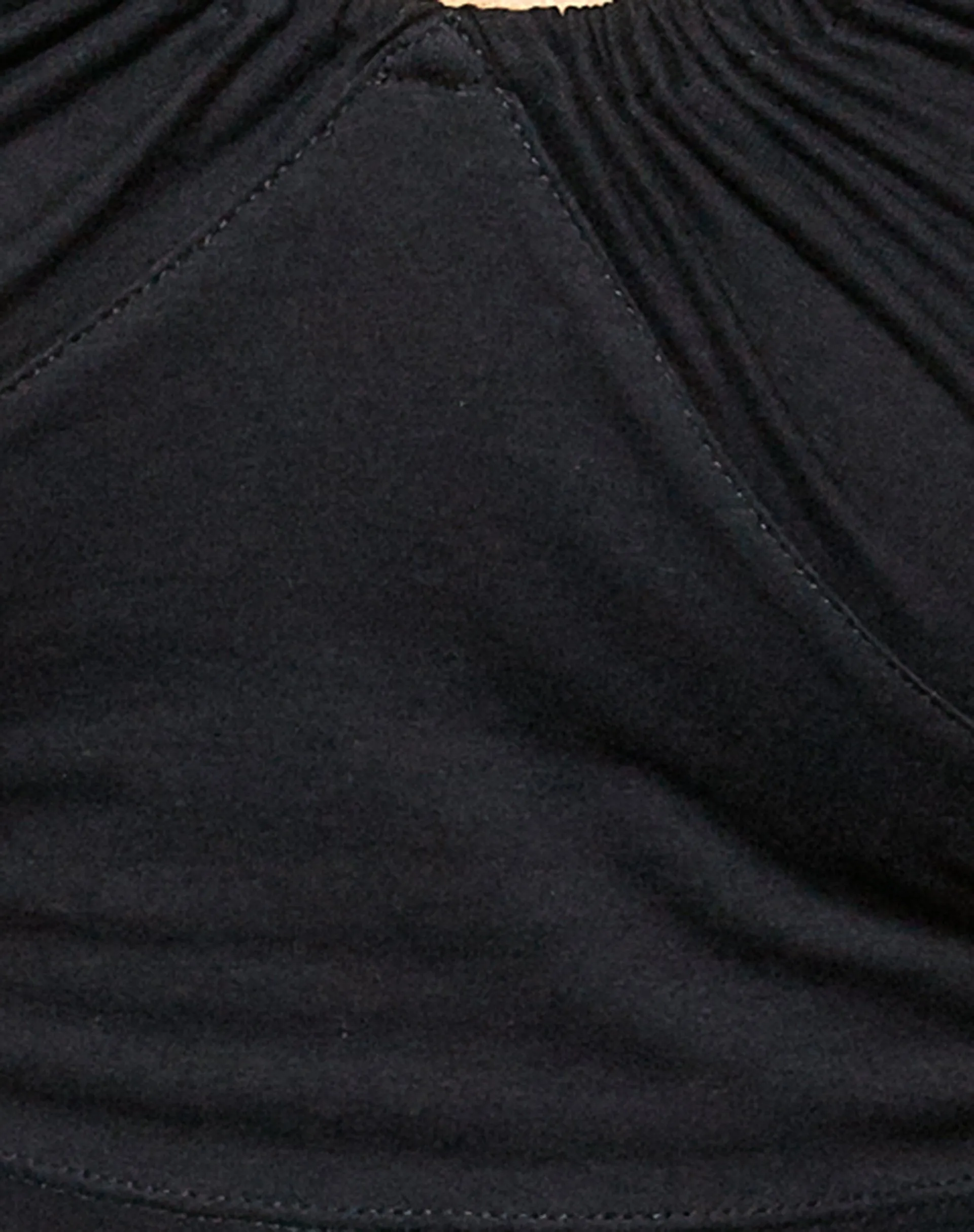 Ratri Crop Top in Black