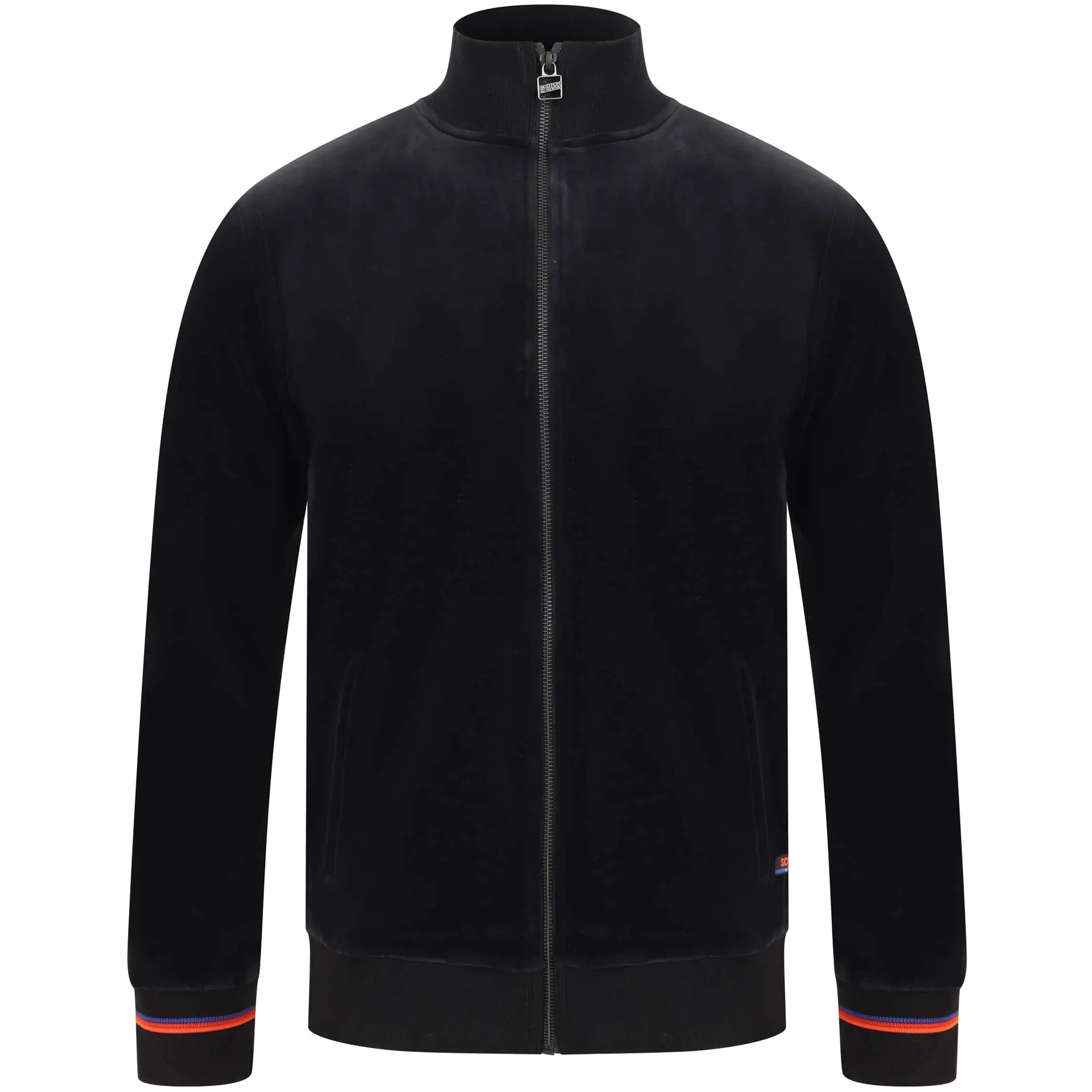 SCOTCH & SODA VELVET TRACK JACKET