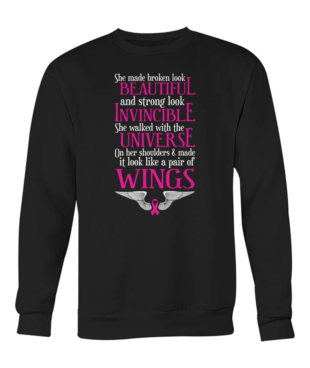 She Made Broken Look Beautiful Hoodies and Sweatshirts